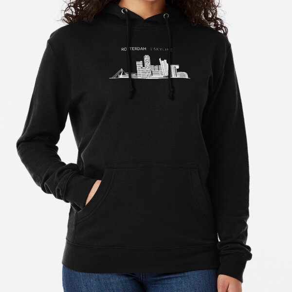 Rotterdam Skyline Cityscape Travel Lightweight Hoodie