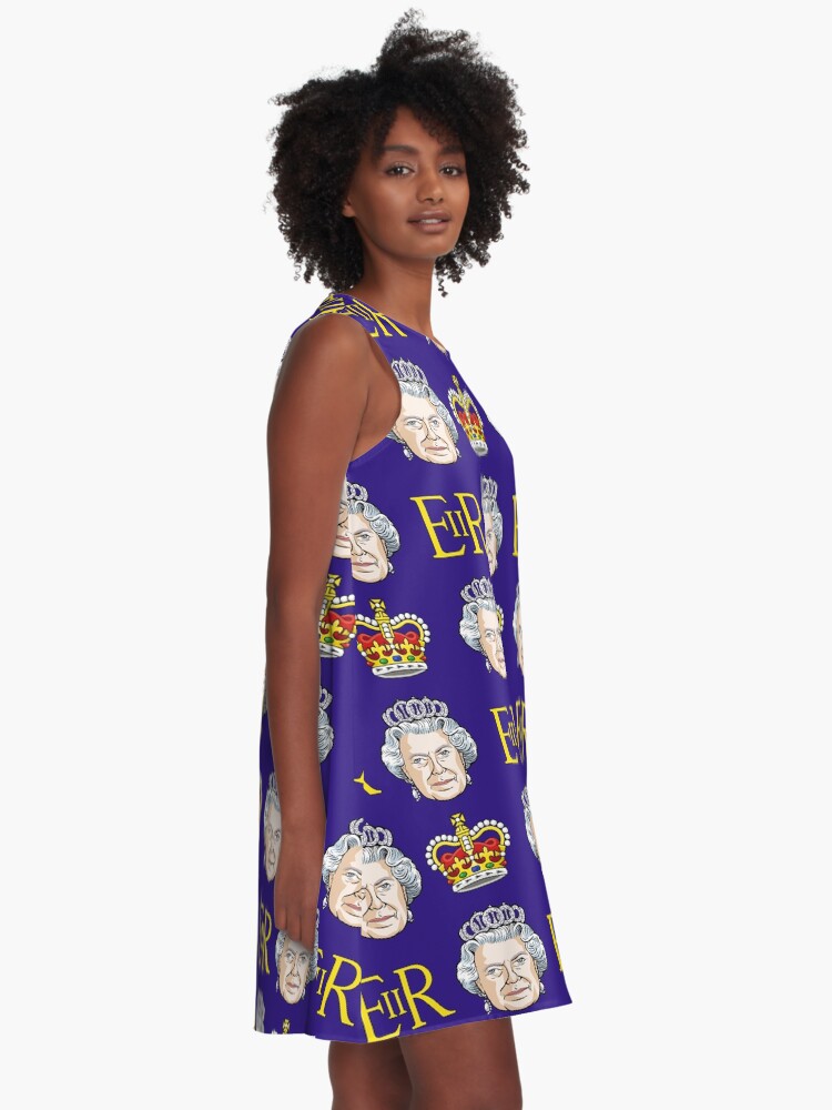 Alternate view of Queen Elizabeth II A-Line Dress