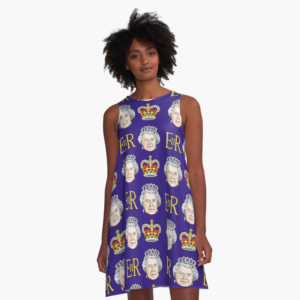 Queen Elizabeth II A-Line Dress