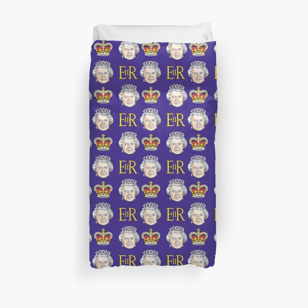 Queen Elizabeth II Duvet Cover