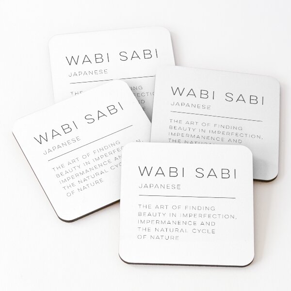 Item preview, Wabi Sabi Definition designed and sold by wisemagpie.