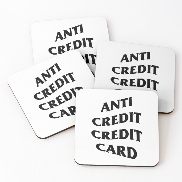 Item preview, Anti Credit Credit Card designed and sold by russell7lee.