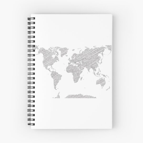 Item preview, Sketchy Map of the World designed and sold by JHMimaging.