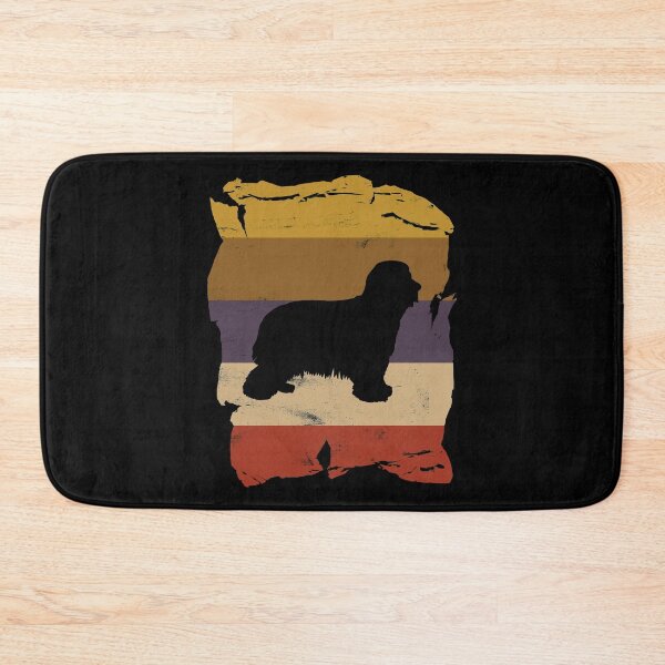 Item preview, Bearded Collie Distressed Vintage Retro Silhouette designed and sold by DoggyStyles.
