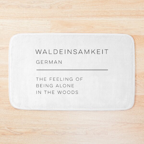Item preview, Waldeinsamkeit Definition designed and sold by wisemagpie.
