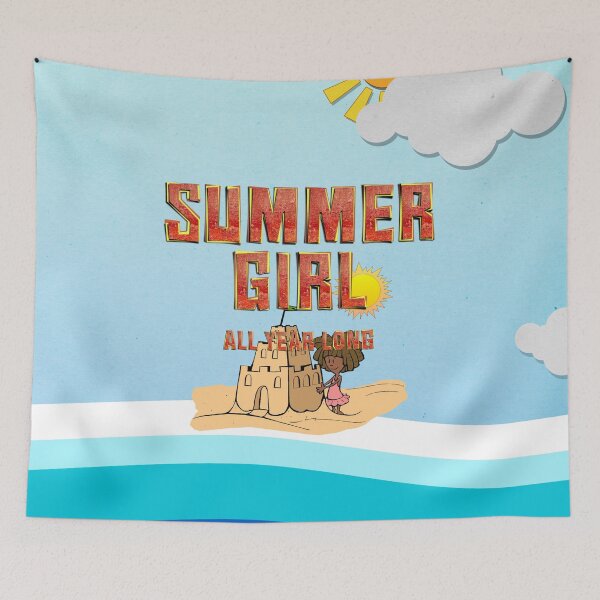 Item preview, Summer Girl All Year Long designed and sold by teepossible.