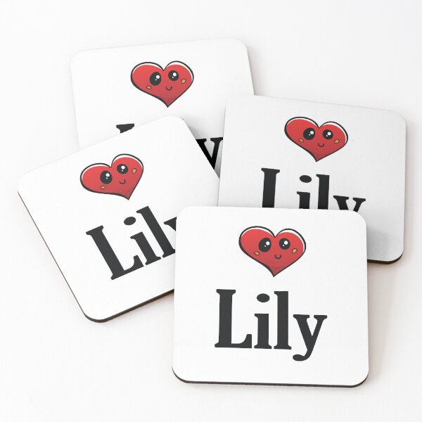 Item preview, Lily Cute Heart My Name Is Lily! designed and sold by ProjectX23.