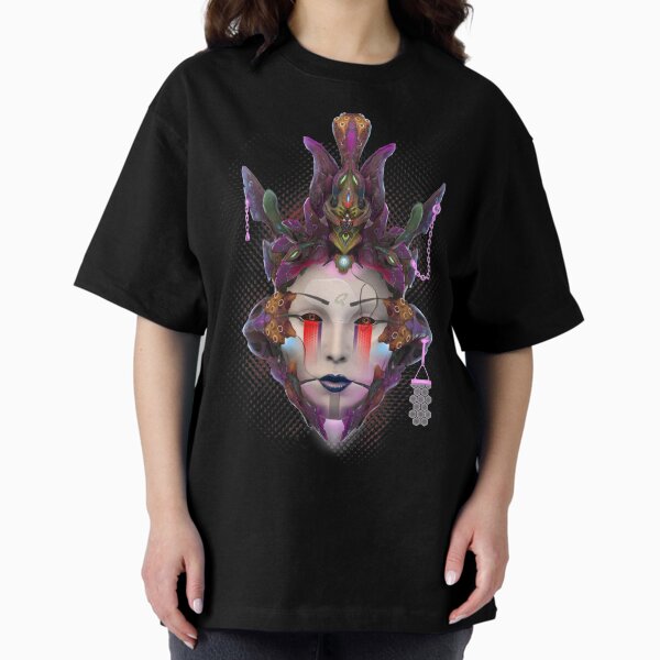 Orchid Geisha Oversized T-Shirt
