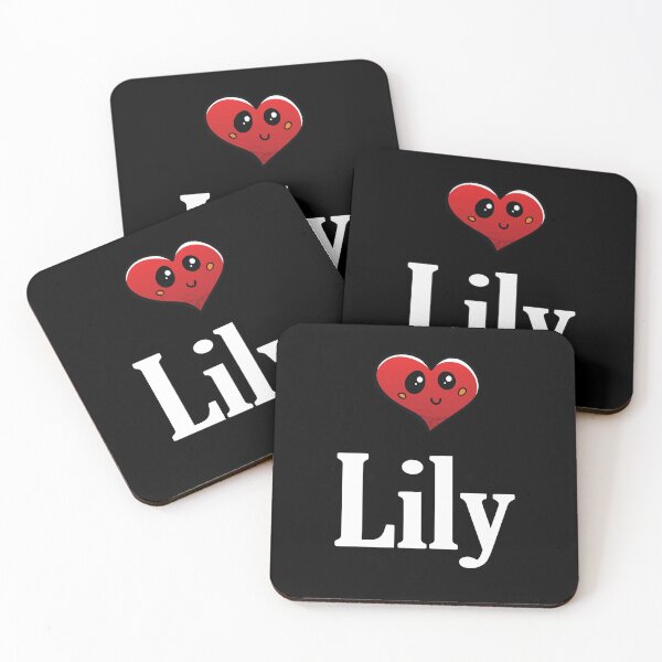 Item preview, Lily Cute Heart My Name Is Lily! designed and sold by ProjectX23.