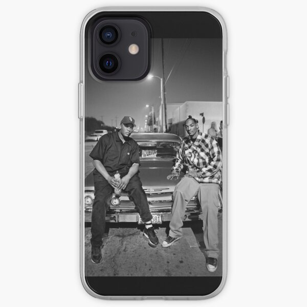 Vintage Snoop Doggy Dogg and Dr. Dre iPhone Soft Case