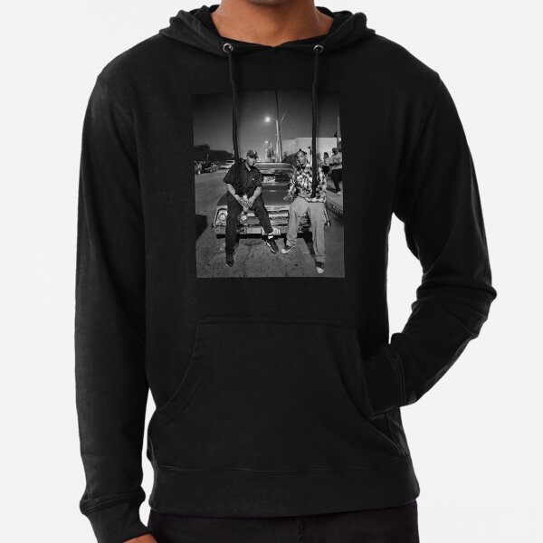 Vintage Snoop Doggy Dogg y Dr. Dre Sudadera ligera con capucha