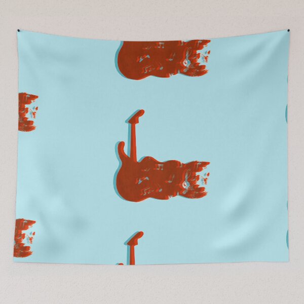 Item preview, Silkscreen guitar designed and sold by ulyanaandreeva.