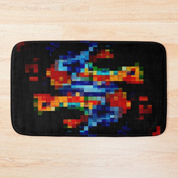 Item preview, Retro 8 Bit Alien Spacecraft Explosion (Vintage Game Sprites - Pixel Art) designed and sold by SassyClassyMe.