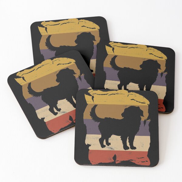 Artikelvorschau, Berner Sennenhund Distressed Vintage Retro Silhouette entworfen und verkauft von DoggyStyles.