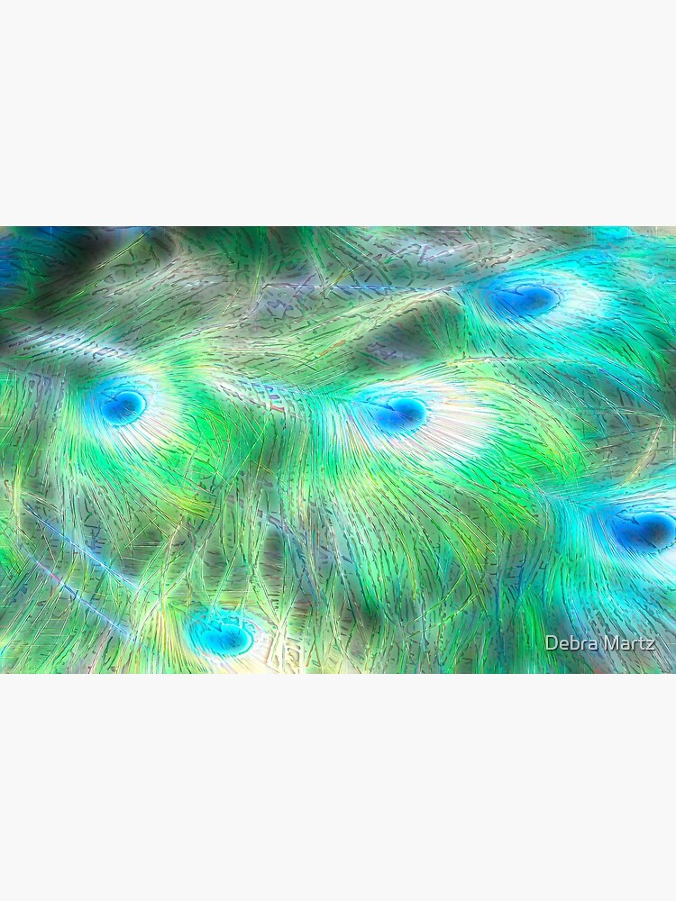 peacock-feathers-good-luck-bad-luck-no-luck-at-all-framed-art-print-by-debramartz-redbubble