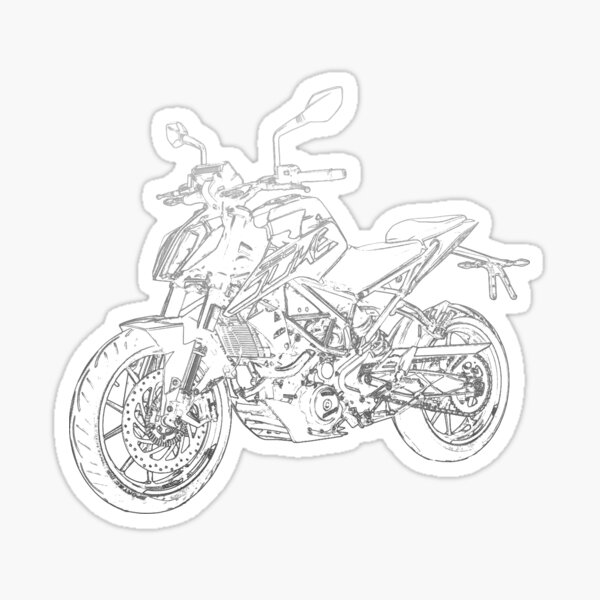 Ktm Duke Stickers Redbubble