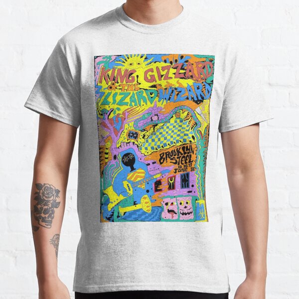 King Gizzard et le Lézard Wizard Brooklyn Steel Art T-shirt classique