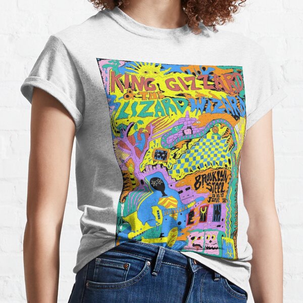 King Gizzard and the Lizard Wizard Brooklyn Steel Art Classic T-Shirt