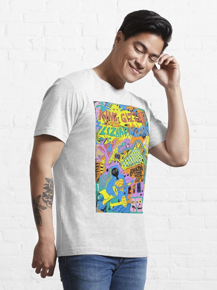 "King Gizzard and the Lizard Wizard Brooklyn Steel Art" Tshirt for Sale by josh85wilkins
