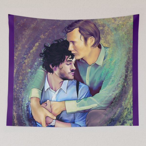Item preview, HANNIBAL: Hannigram Portrait designed and sold by nephilaclavipes.