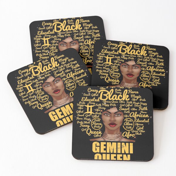 Item preview, Melanin Gemini Queen Zodiac Birthday - Gemini  designed and sold by BoldNewLook.