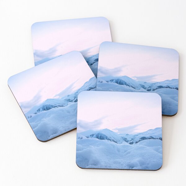 Item preview, Sunset in the snow-covered mountains designed and sold by EG Creativity Art.