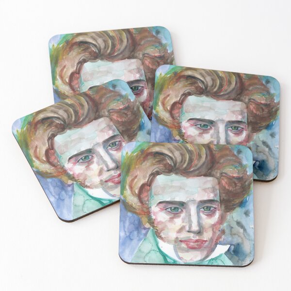 Item preview, SOREN KIERKEGAARD watercolor portrait.3 designed and sold by lautir.