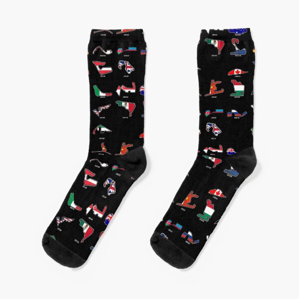 F1 2020 Calendar Socks