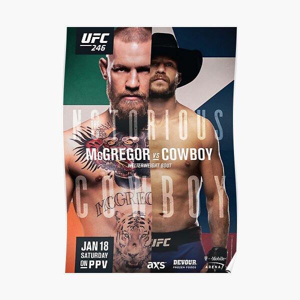 ufc 246 Poster