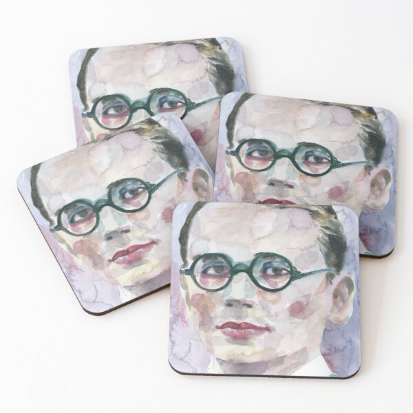 Item preview, KURT GODEL watercolor portrait designed and sold by lautir.