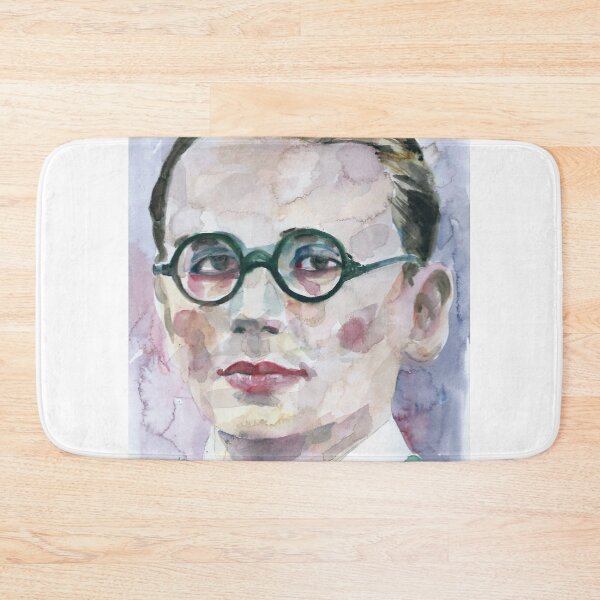 Item preview, KURT GODEL watercolor portrait designed and sold by lautir.