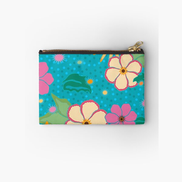Item preview, RETRO Tropic Dotted Floral designed and sold by ZENDYtechSTYLE.