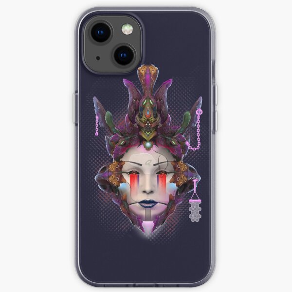 Orchid Geisha iPhone Soft Case