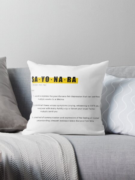 Banana fish pillow best sale