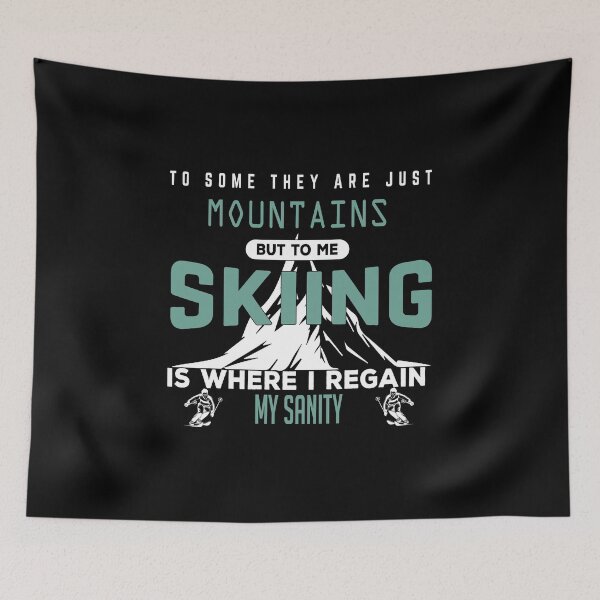 Item preview, Skiing Skiing Mountain Alpine designed and sold by GeschenkDesigns.