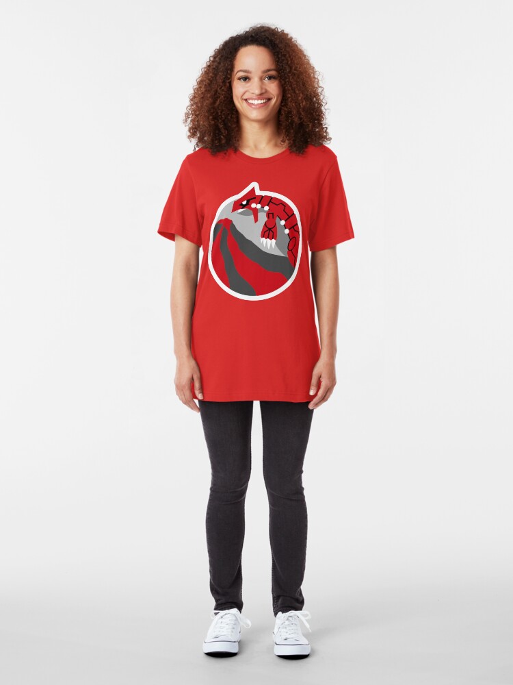 Alternate view of Land World (Modern Version) Slim Fit T-Shirt