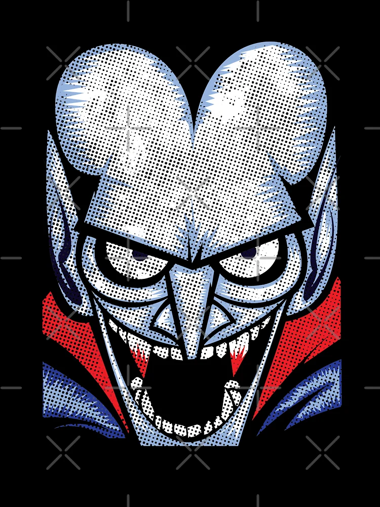 Thumbnail 7 of 7, Oversized T-Shirt, Vampire [Roufxis-Rb] designed and sold by RoufXis.