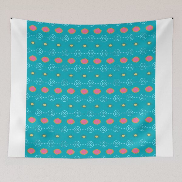 Item preview, RETRO Tropic Dot Stripe designed and sold by ZENDYtechSTYLE.