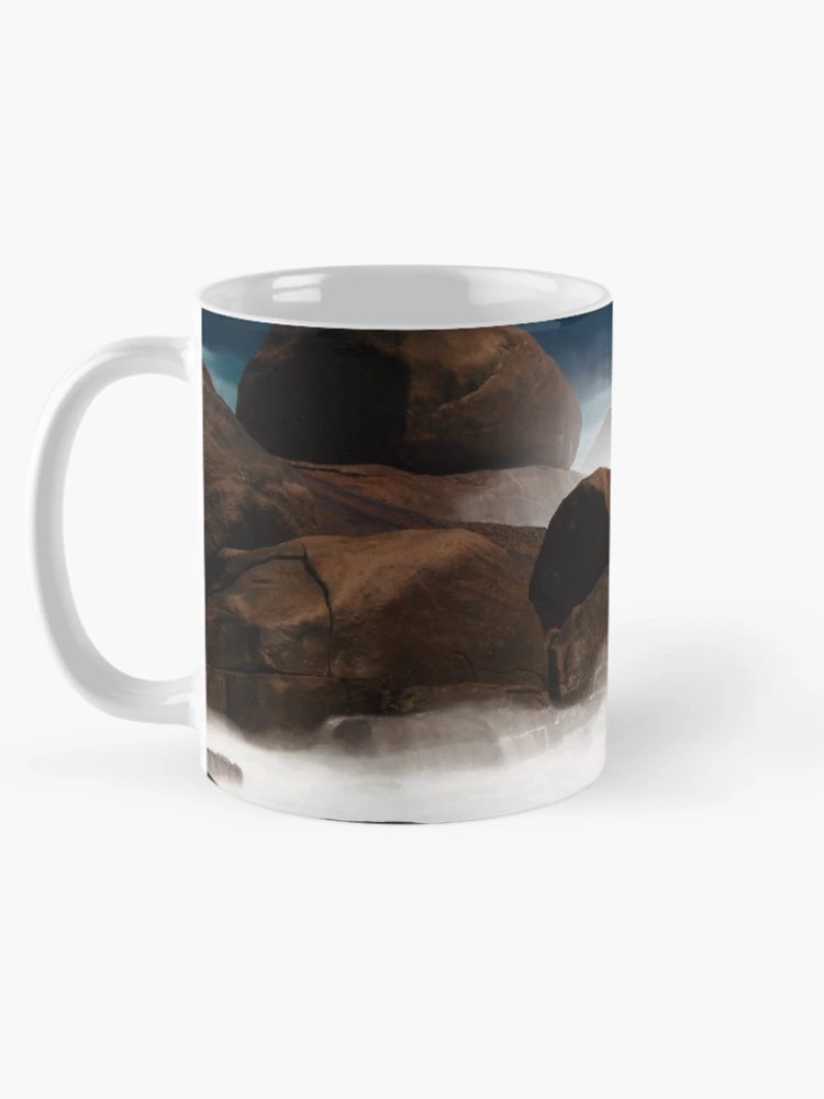 Aperçu 5 sur 6. Mug à café avec l'œuvre Roches Rouges ... créée et vendue par Angelika Vogel.