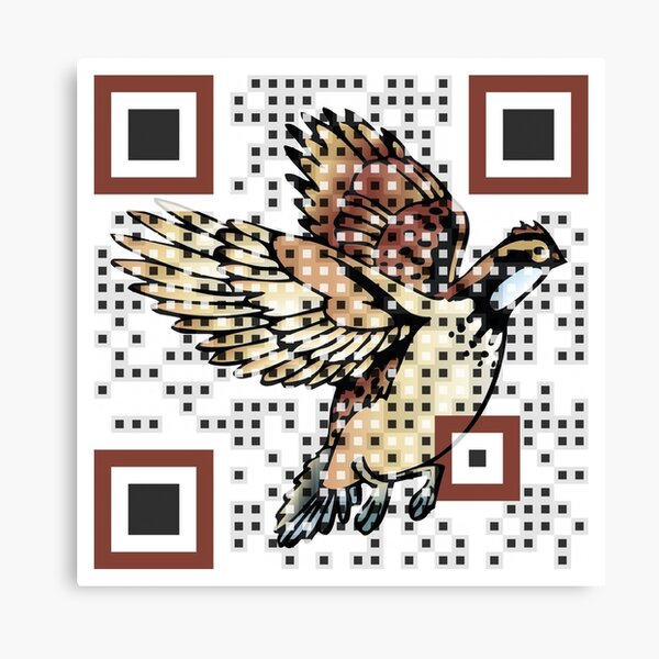 Logo QR Code Canvas Print