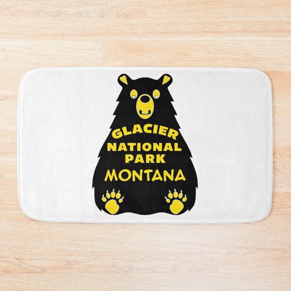 Item preview, Glacier National Park Bear Montana designed and sold by DESTINATIONS DECAL.