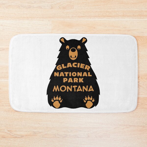 Item preview, Glacier National Park Bear Montana designed and sold by DESTINATIONS DECAL.
