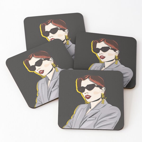 Item preview, Charcoal Grey Girl Power - Independent woman by Kay Ali  designed and sold by Kay  Ali.