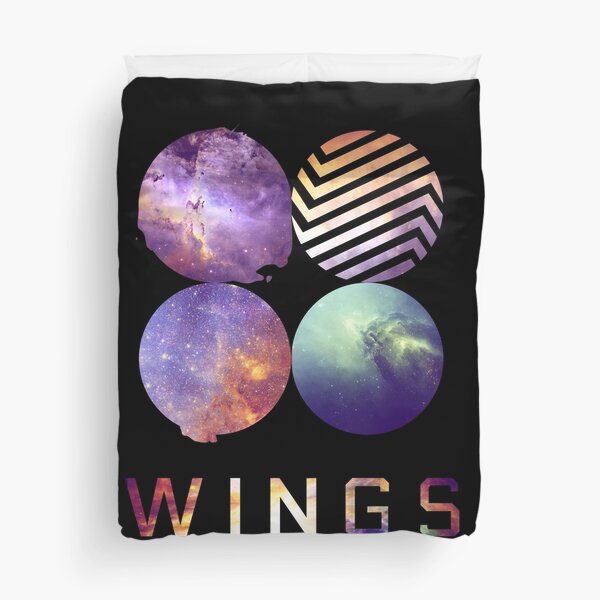 BTS nebula Duvet Cover