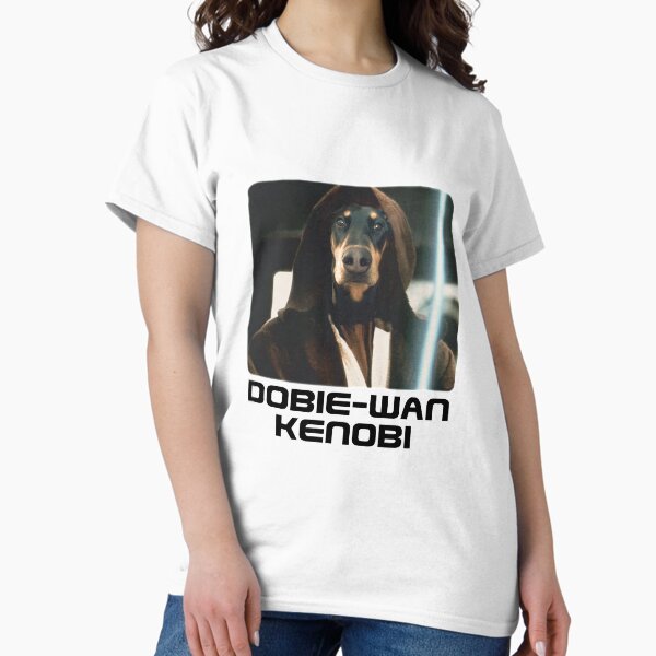 Artikel-Vorschau von Dobie Wan Kenobi - Dobermann, designt und verkauft von russodesign.