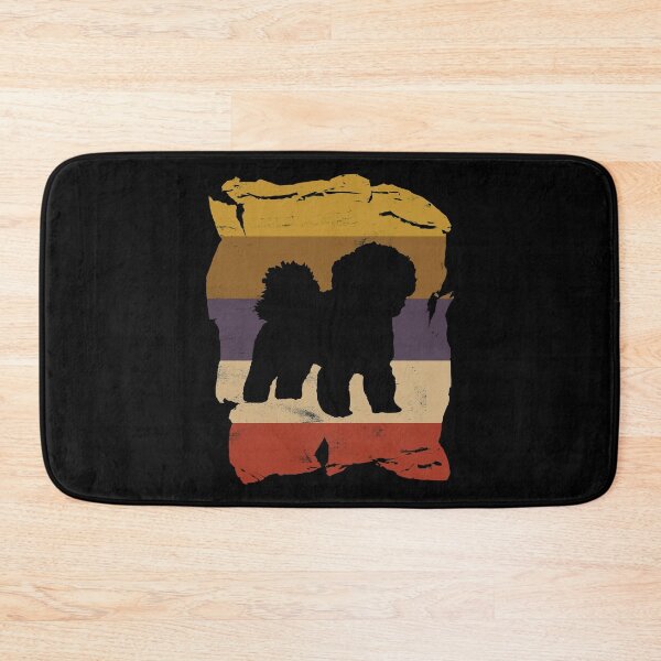 Item preview, Bolognese Distressed Vintage Retro Silhouette designed and sold by DoggyStyles.