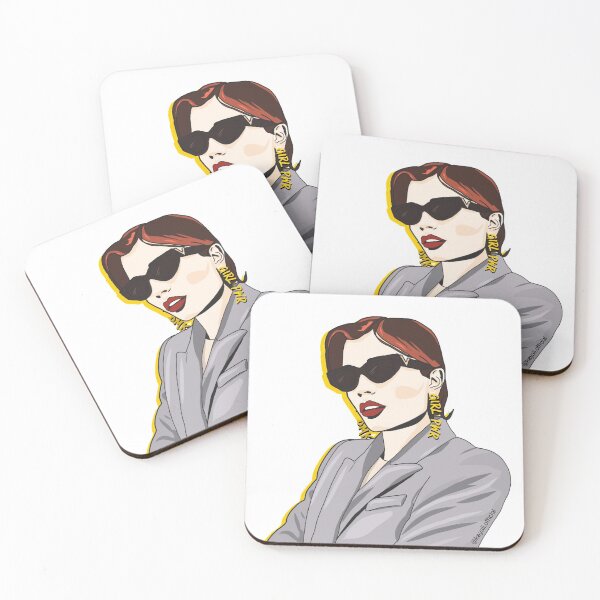 Item preview, Girl Power in White - Independent woman by Kay Ali  designed and sold by Kay  Ali.