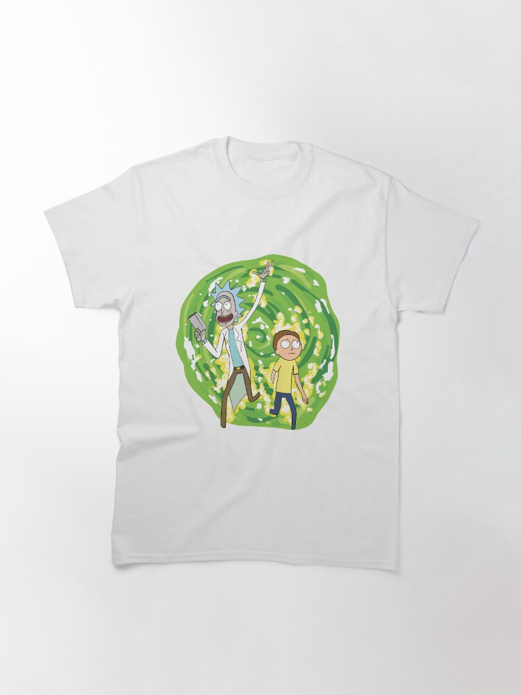 Alternate view of rick and morty Classic T-Shirt