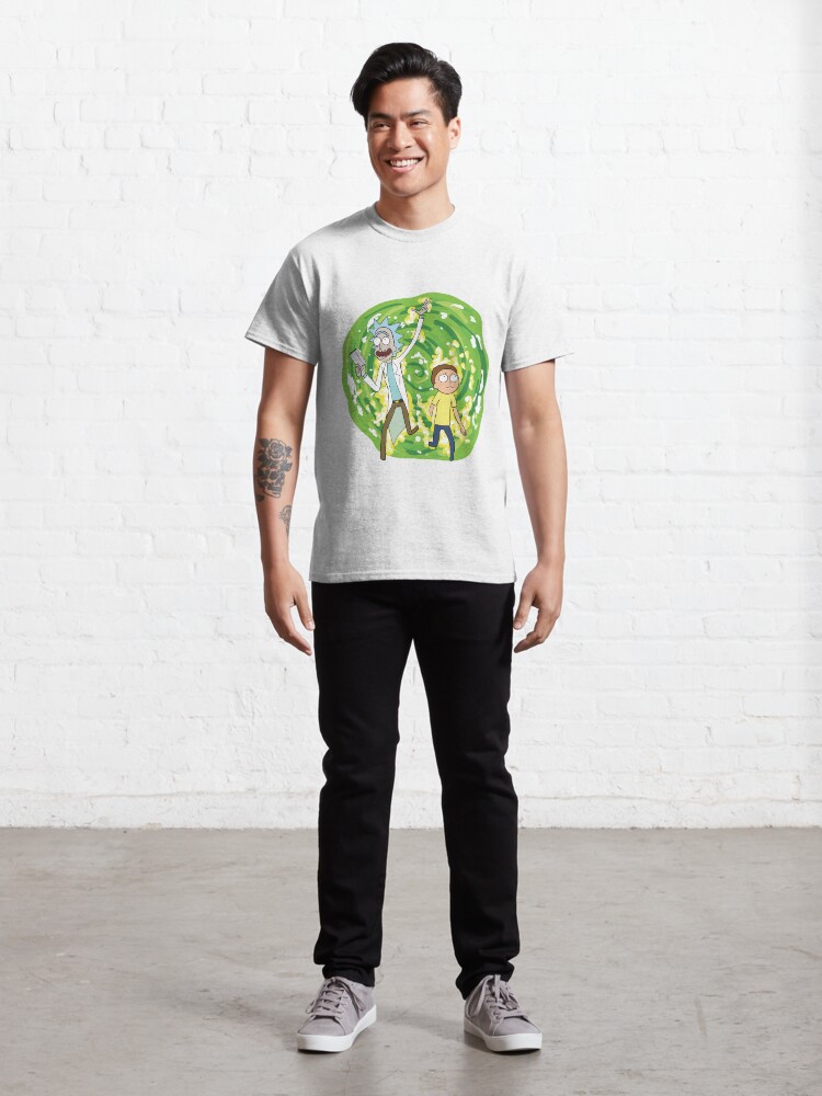 Alternate view of rick and morty Classic T-Shirt