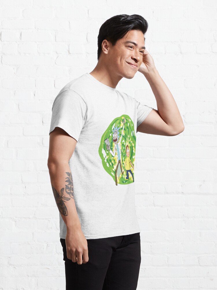 Alternate view of rick and morty Classic T-Shirt